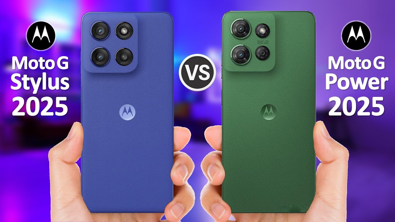 Moto G Stylus 5G 2025 VS Moto G Power 5G 2025