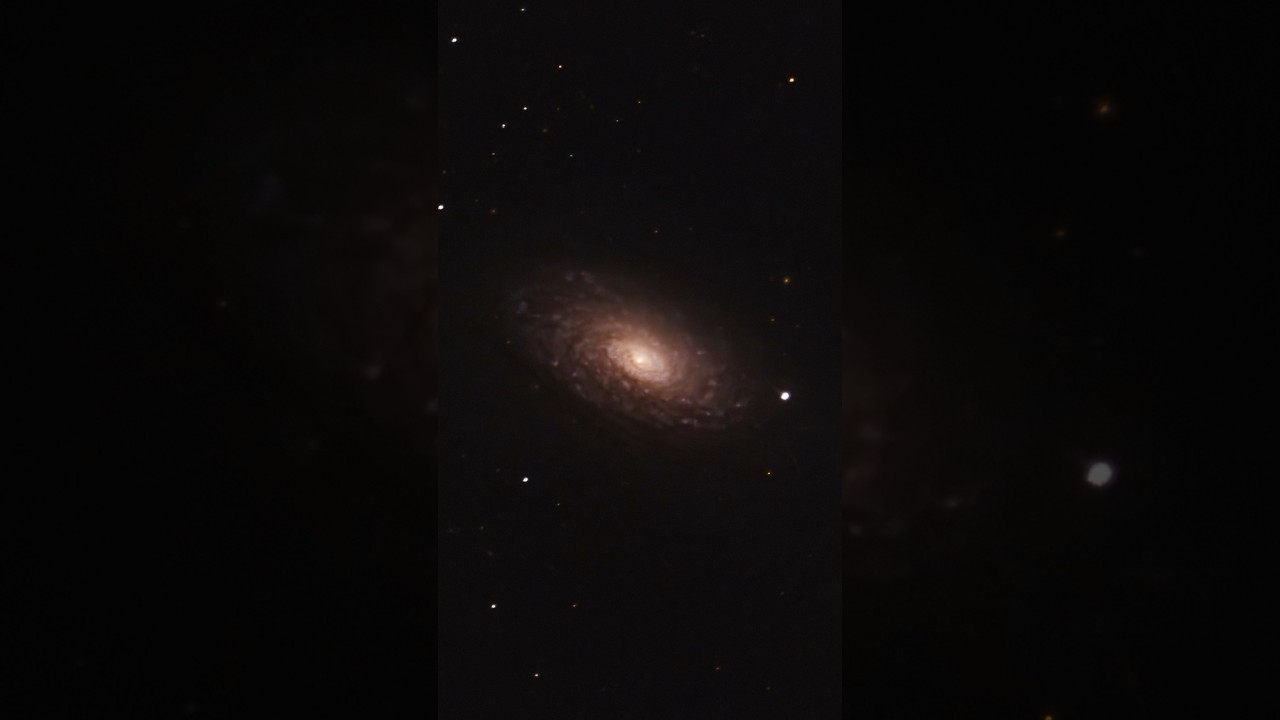 The Sunflower Galaxy 🌻🔭 captured with my 11&rdquo; telescope #telescope #astronomy #space