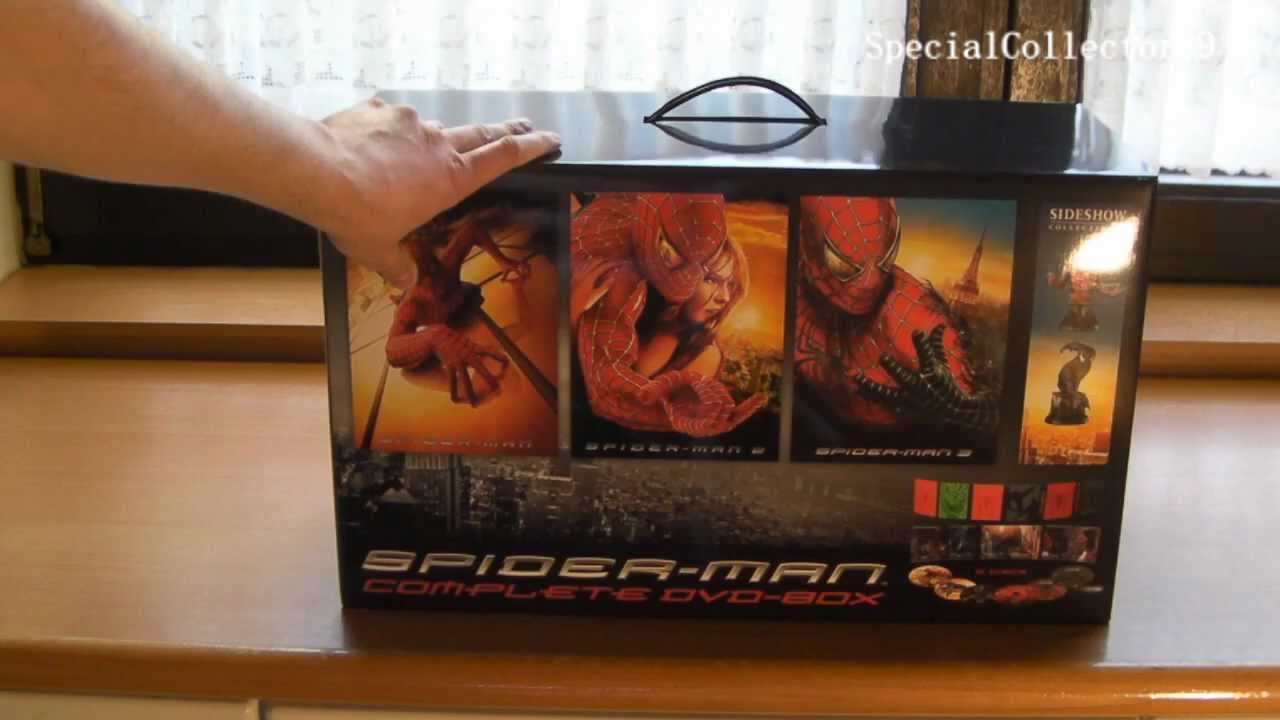 Spider-Man | Complete DVD-Box | 2 Sideshow Busts | JP