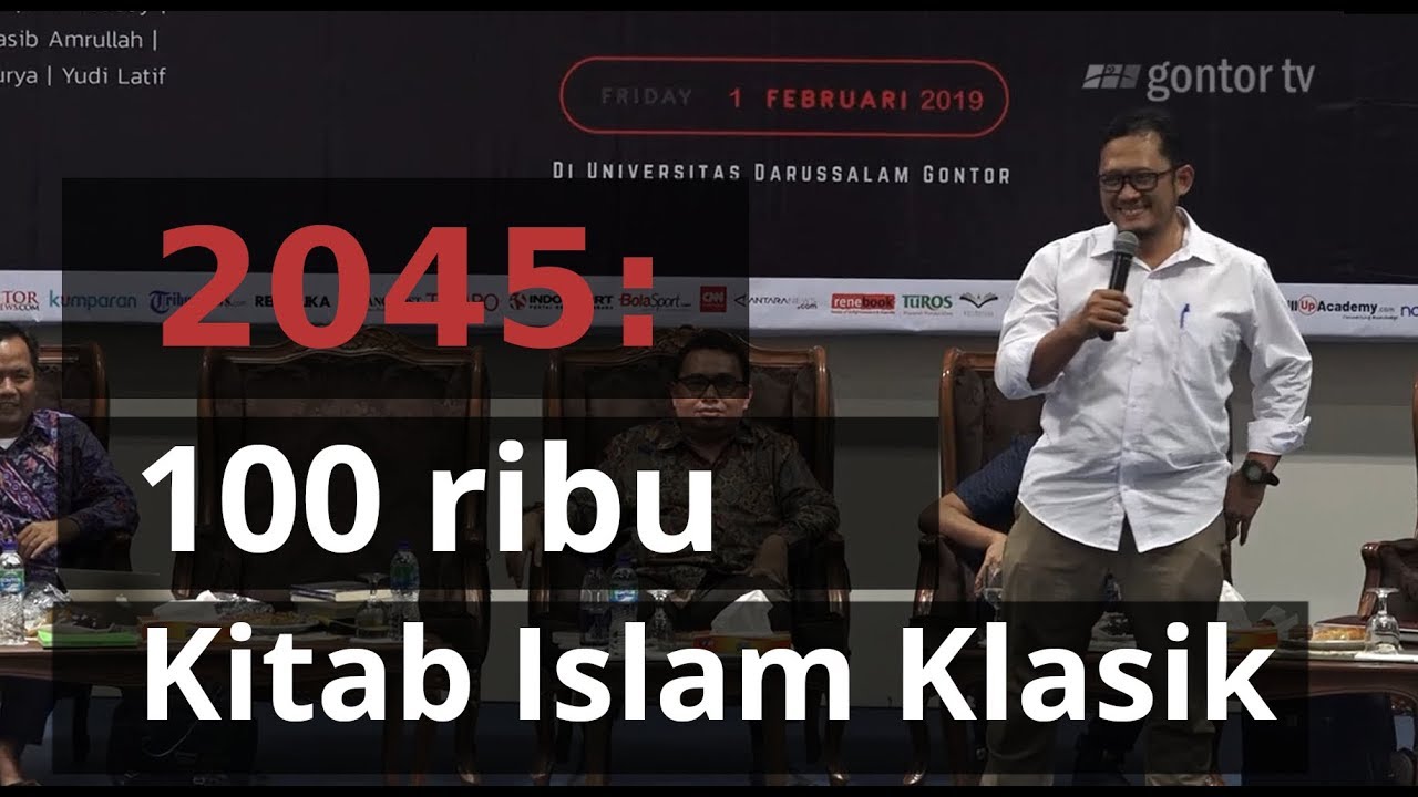 Malam Literasi Santri | 2045: 100 ribu buku turats