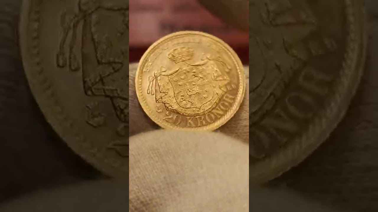 SVEZIA. Oscar II (1872-1907). 20 Kronor 1901. AU (g 8,96). KM 765.qFDC/FDC