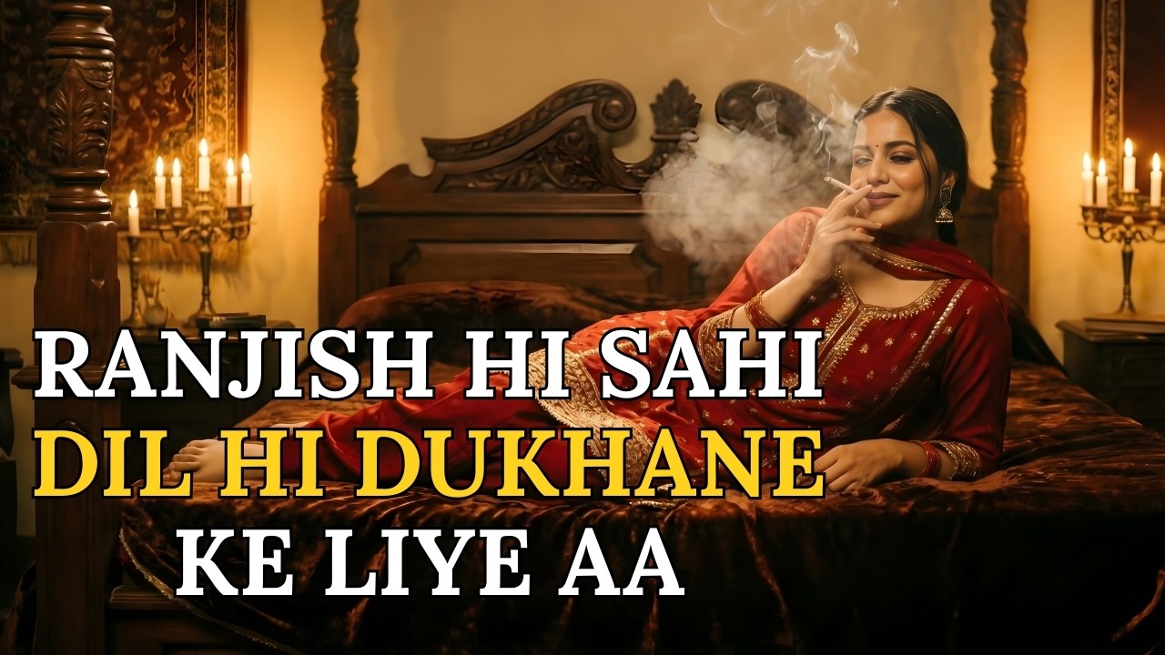 Ranjish Hi Sahi Dil Hi Dukhane Ke Liye Aa | Most Emotional Ghazal Ever by Ahmad Faraz