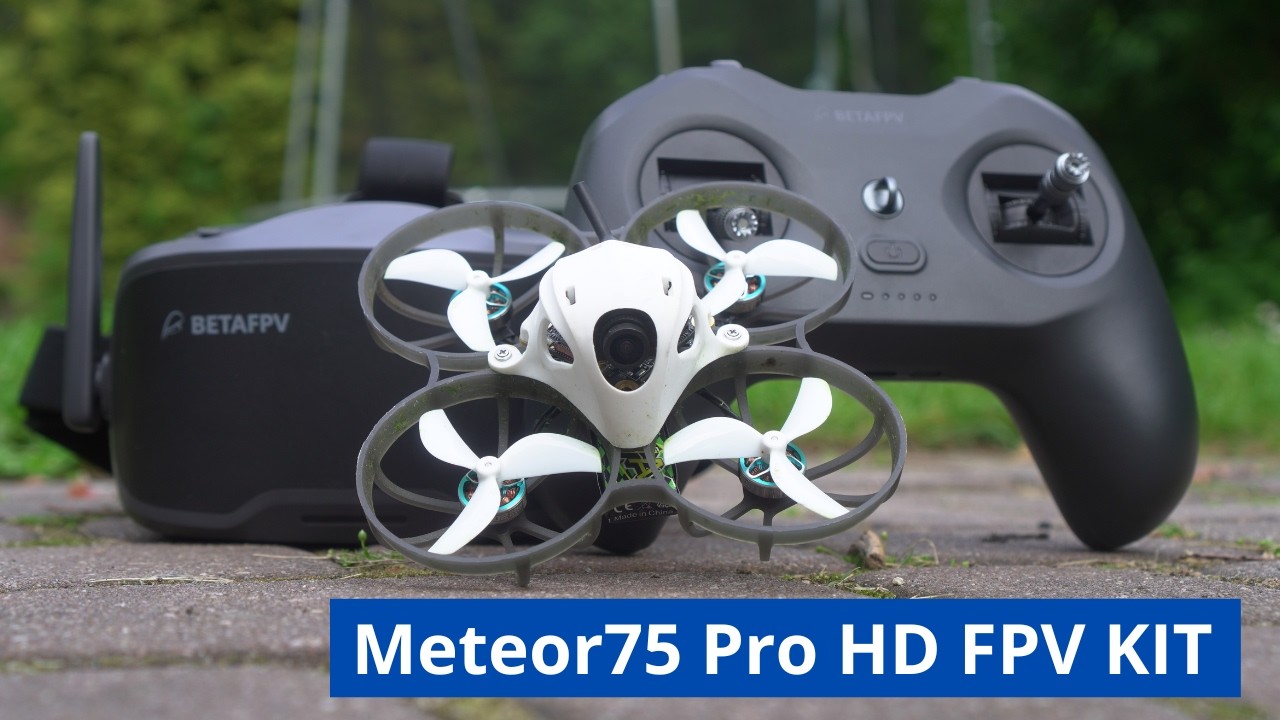 Najlepszy budżetowy zestaw FPV na początek - Beta FPV Meteor75 Pro HD FPV Kit