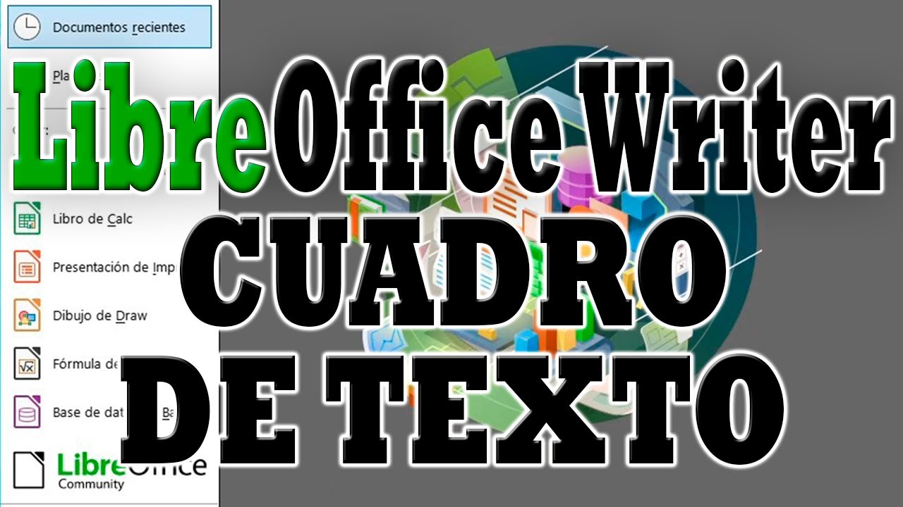 LibreOffice Writer: Insertar Cuadro de Texto en Documento.