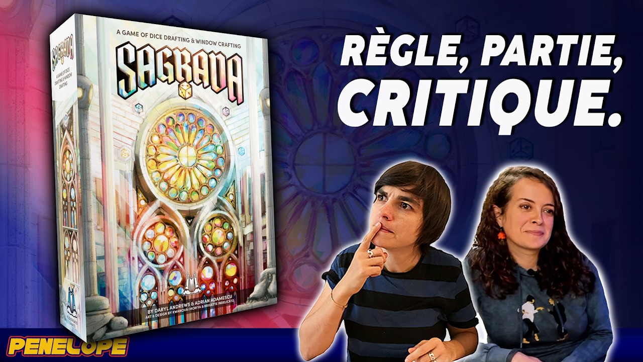 SAGRADA  - La règle, la partie, la critique !