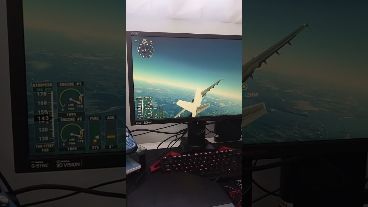 Logitech Yoke System - Unboxing, Setup and Gameplay on Microsoft Flight Simulator 2020