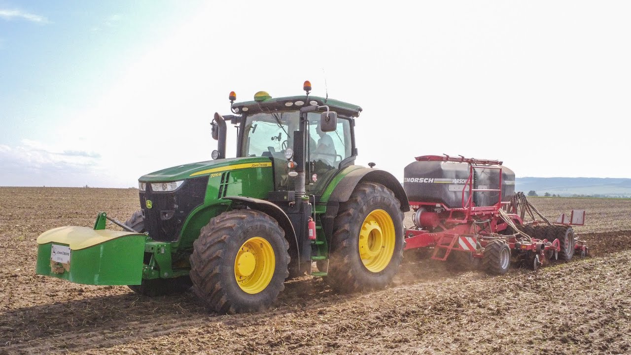 John Deere 7270 R + Horsch Focus 4 TD |Setí řepky 2024
