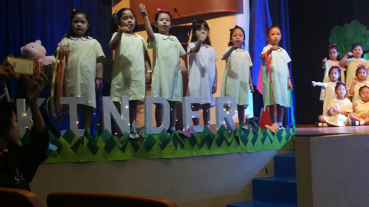 You'll Be In My Heart  by Kindergarten Students