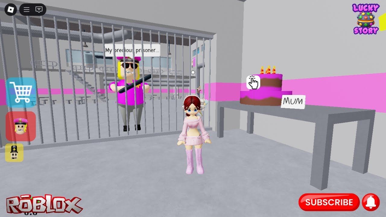 Police Girl Prison Run! (Obby) | Roblox #roblox #scaryobby