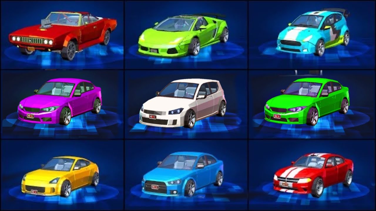 Crazy Rush 3D ALL CARS UNLOCKED Gameplay part - 03