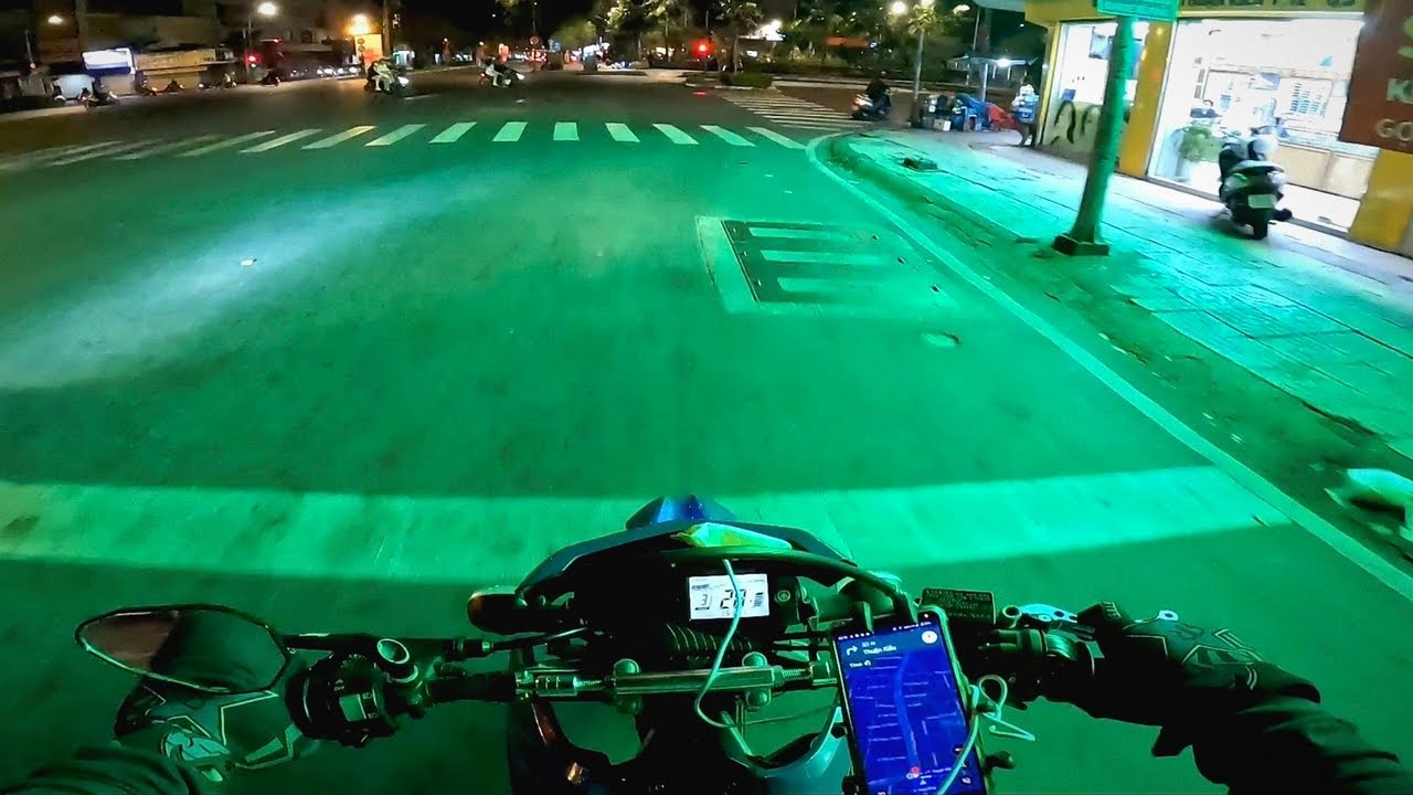 Night Ride Through District 5 | Saigon After Dark