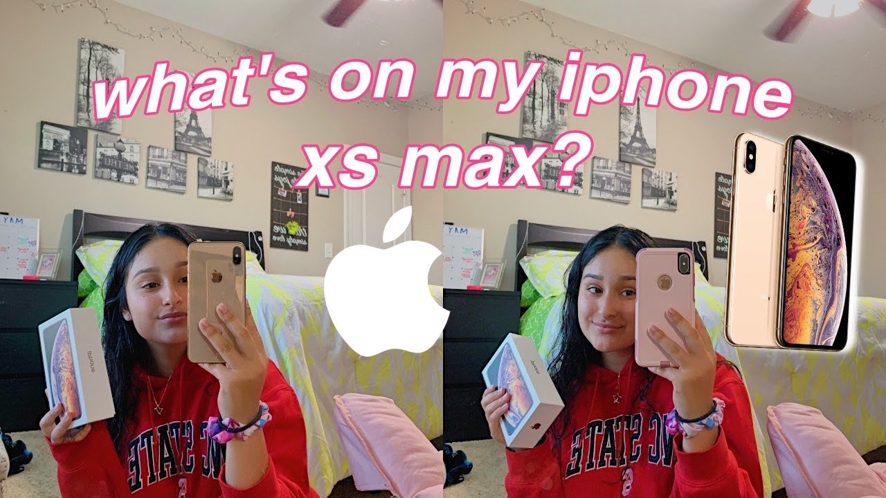 WHAT'S ON MY IPHONE XS MAX?