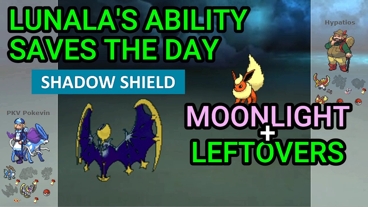 Lunala's Ability Saved The Day! (Pokemon Showdown Random Battles) (High Ladder)