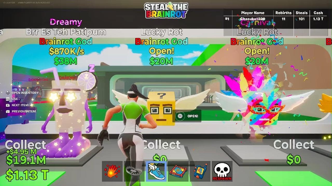 Fortniteイベントでてにはっいたラッキーブロックあけてみた