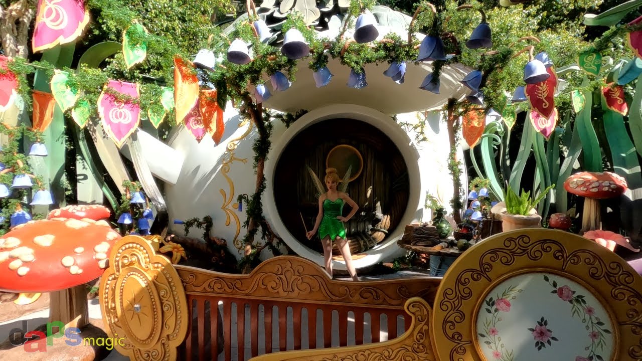 Updated Pixie Hollow Tinker Bell Meet and Greet - Disneyland March 27, 2022