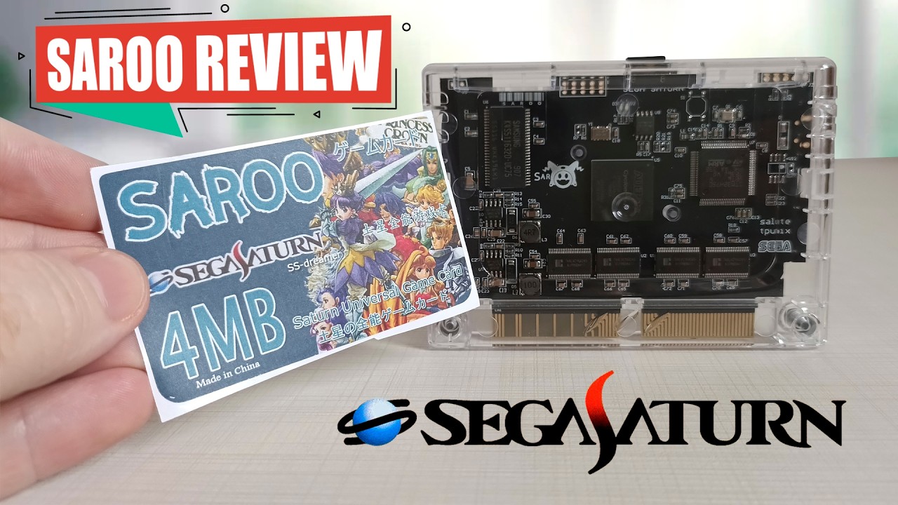 Análise do SAROO - Everdrive do SEGA Saturn Vale a Pena?
