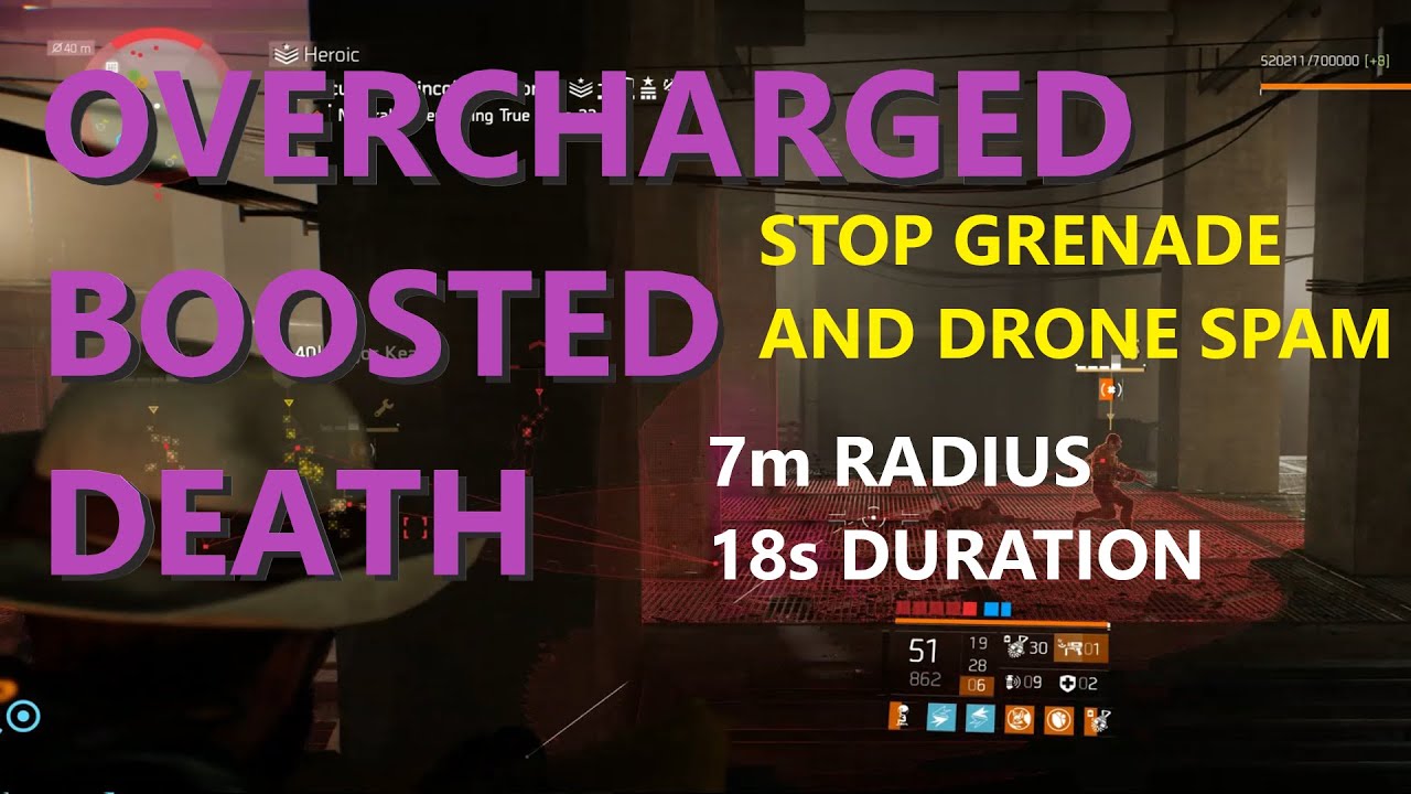 Oxidizer chem launcher with the artificer hive and overcharge | The Division 2 Warlords of New York
