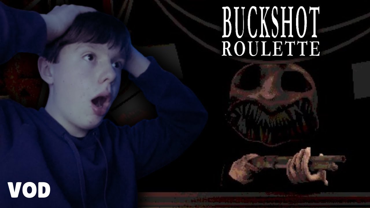 Gambling my Life in BUCKSHOT ROULETTE (VOD)
