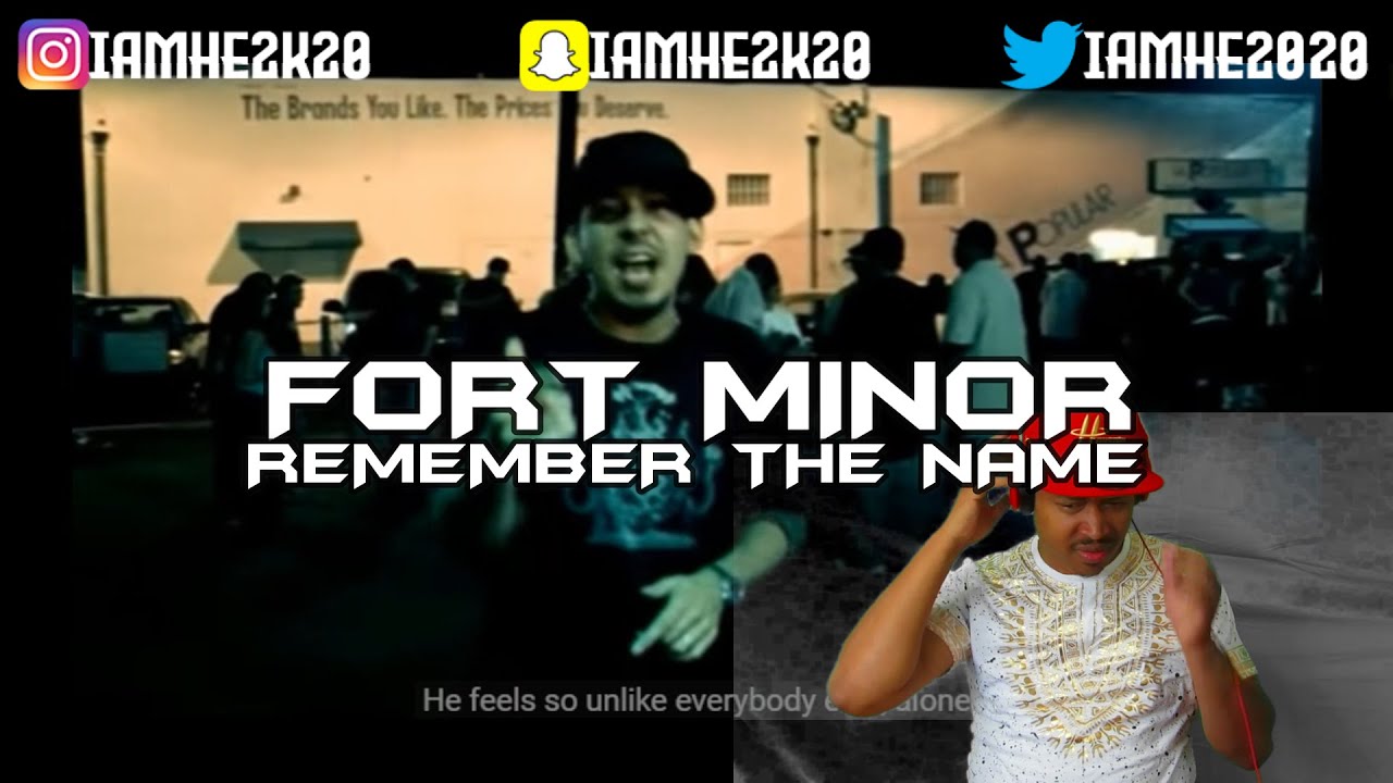 (LINKIN PARKS) MIKE SHINODA -REMEMBER THE NAME (REACTION)