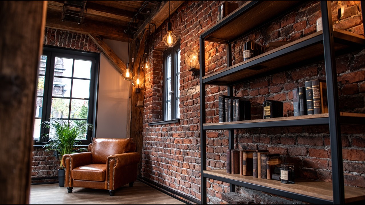Vintage Industrial Loft | Rustic Home Decor Inspiration