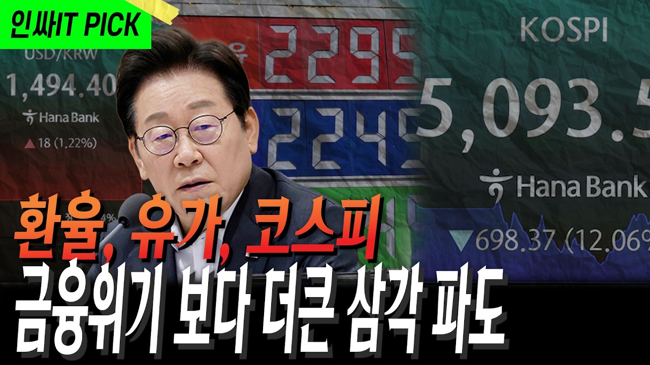중동 사태 방관, 5000피 연다고 했지 지킨다고 안 했다...