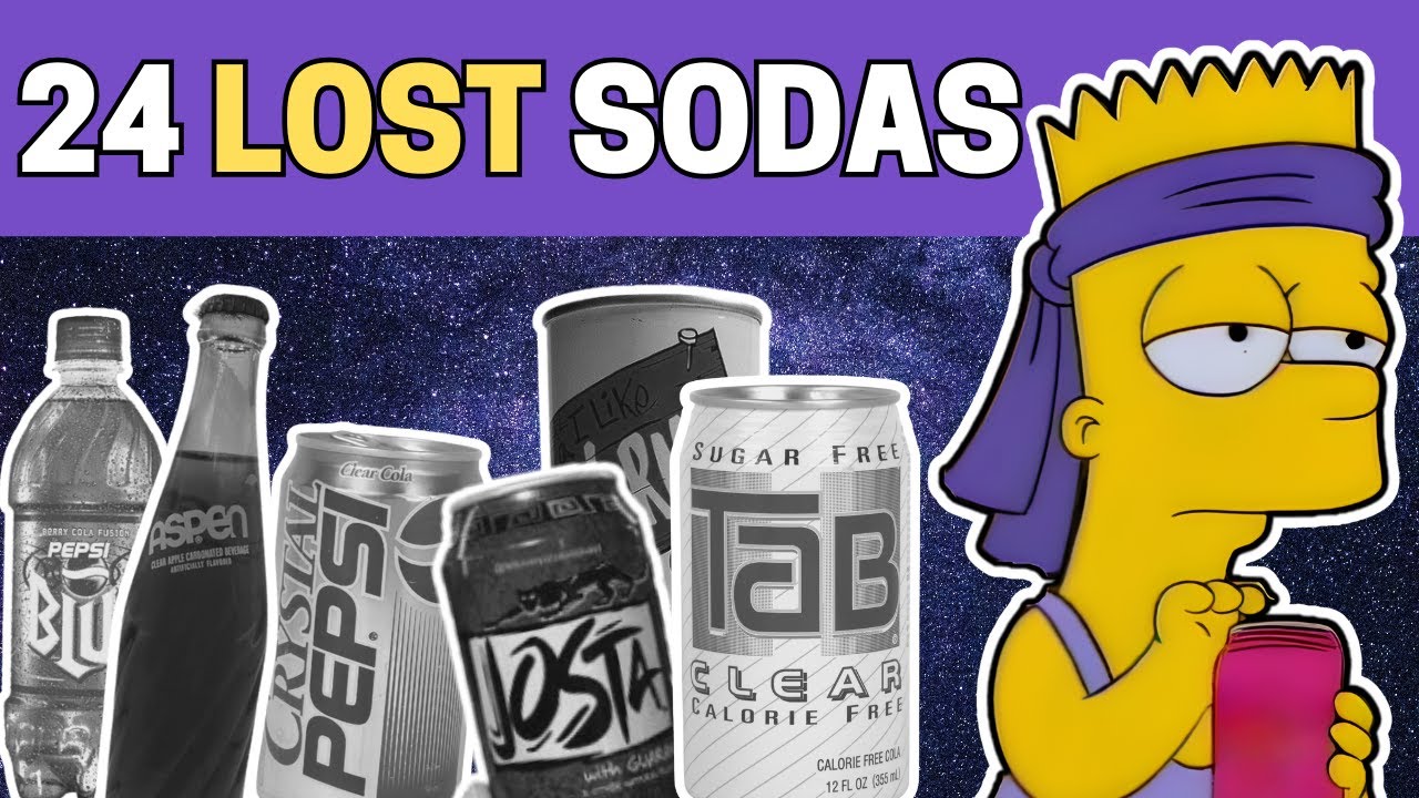 24 Discontinued Sodas We Miss | TAB to Surge (1960s-2000s)