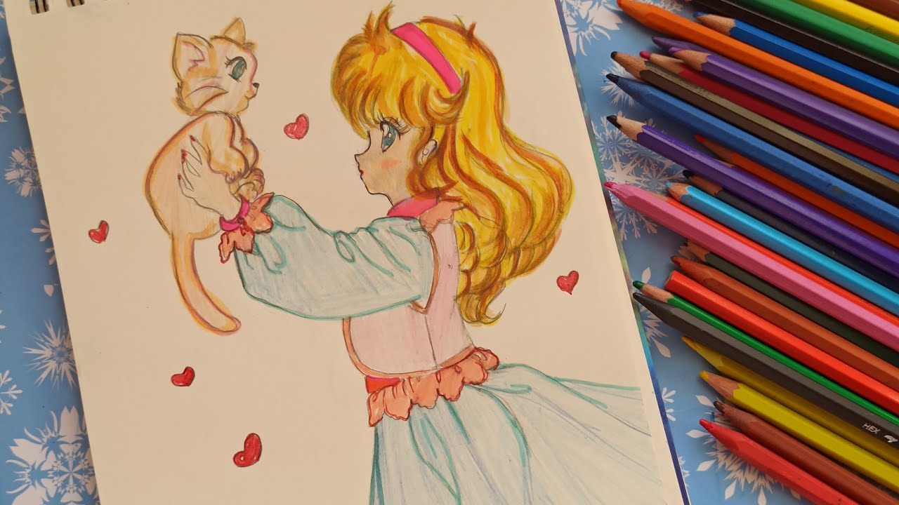 تعلم رسم انمي جورجي #drawing_step_by_step learn to draw anime#رسم_سهل_للمبتدئين