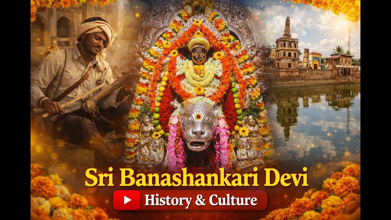 ಶ್ರೀ ಬನಶಂಕರಿ ದೇವಿಯ ದಿವ್ಯ ಇತಿಹಾಸ ಮತ್ತು ಮಹಿಮೆ 🌺