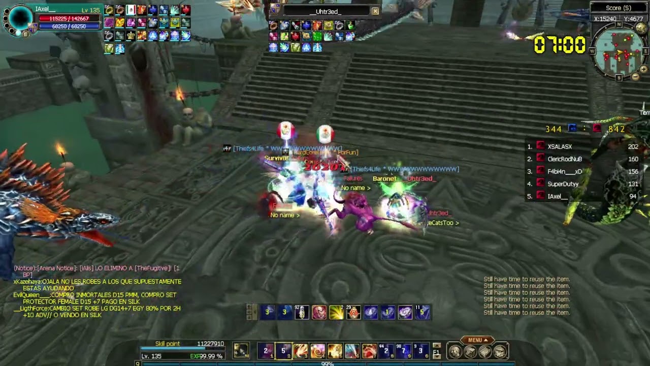 Silkroad Latino Batlle Arena God ForFun #9