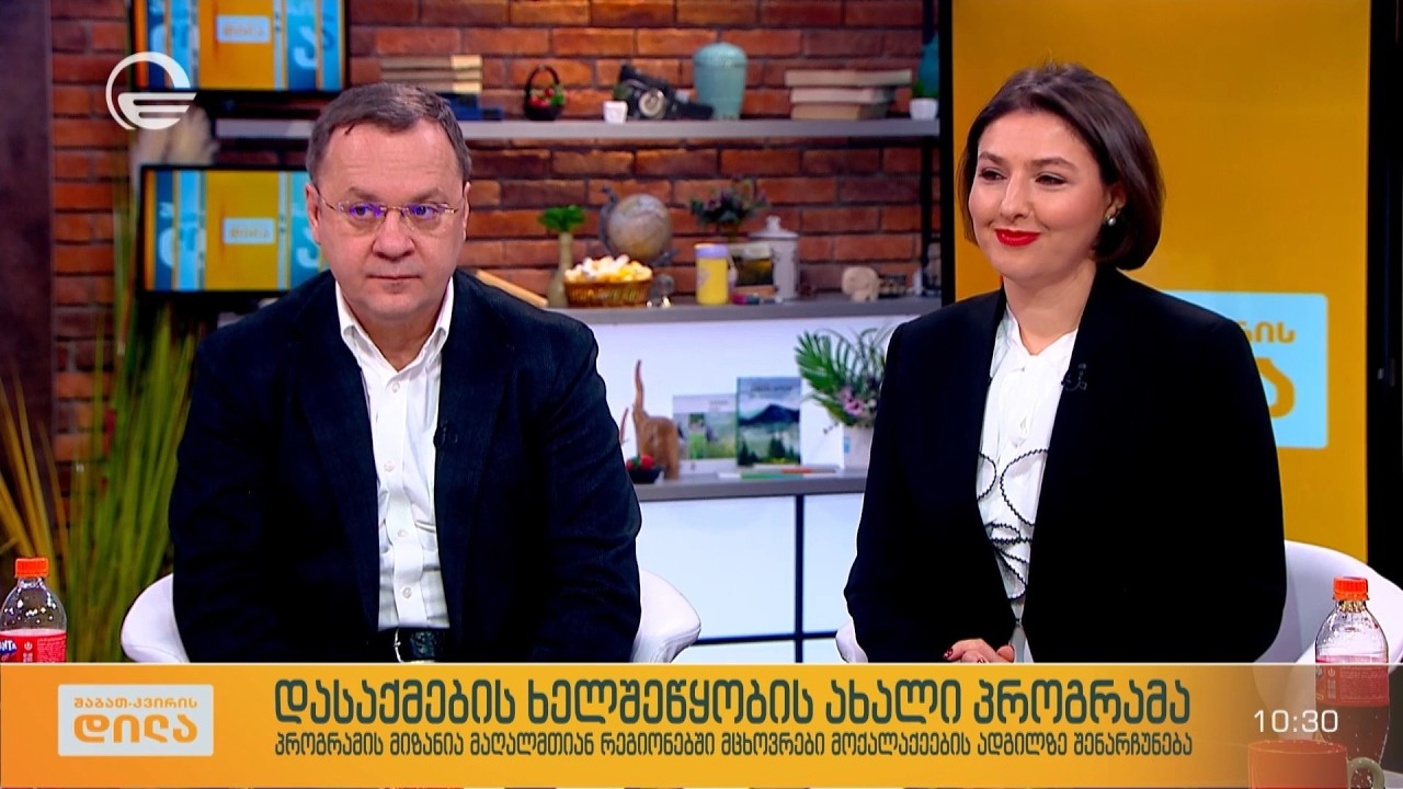 დასაქმების ხელშეწყობის ახალი პროგრამა