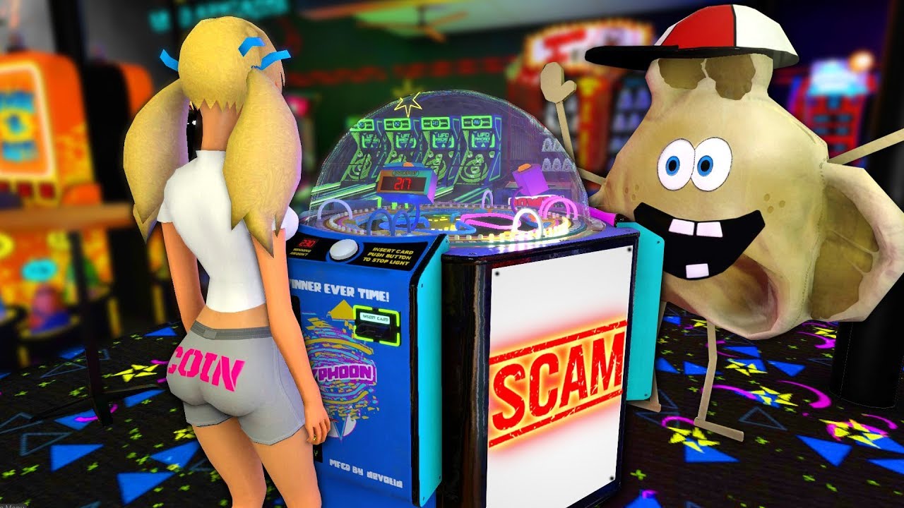 This Alien Arcade Is Weird - The Coin Game