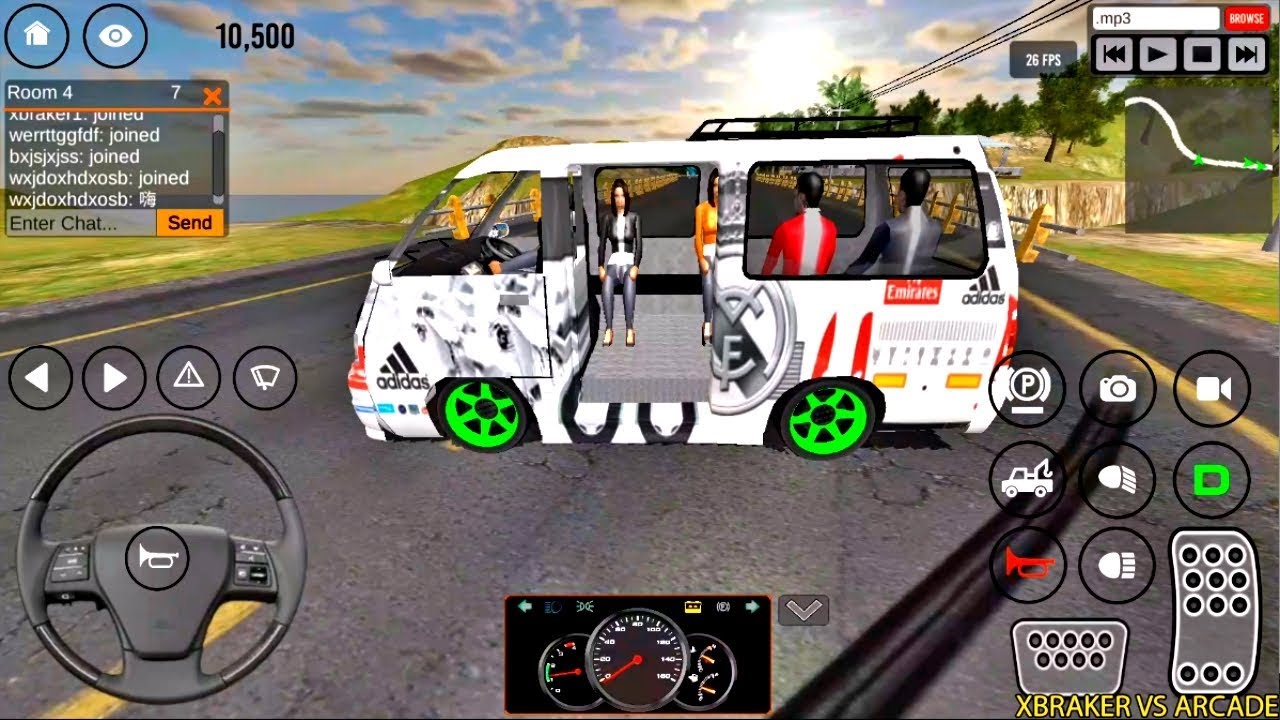 IDBS Mabar Angkot Online - Real Madrid Fans Bus Transport - Android Gameplay FHD