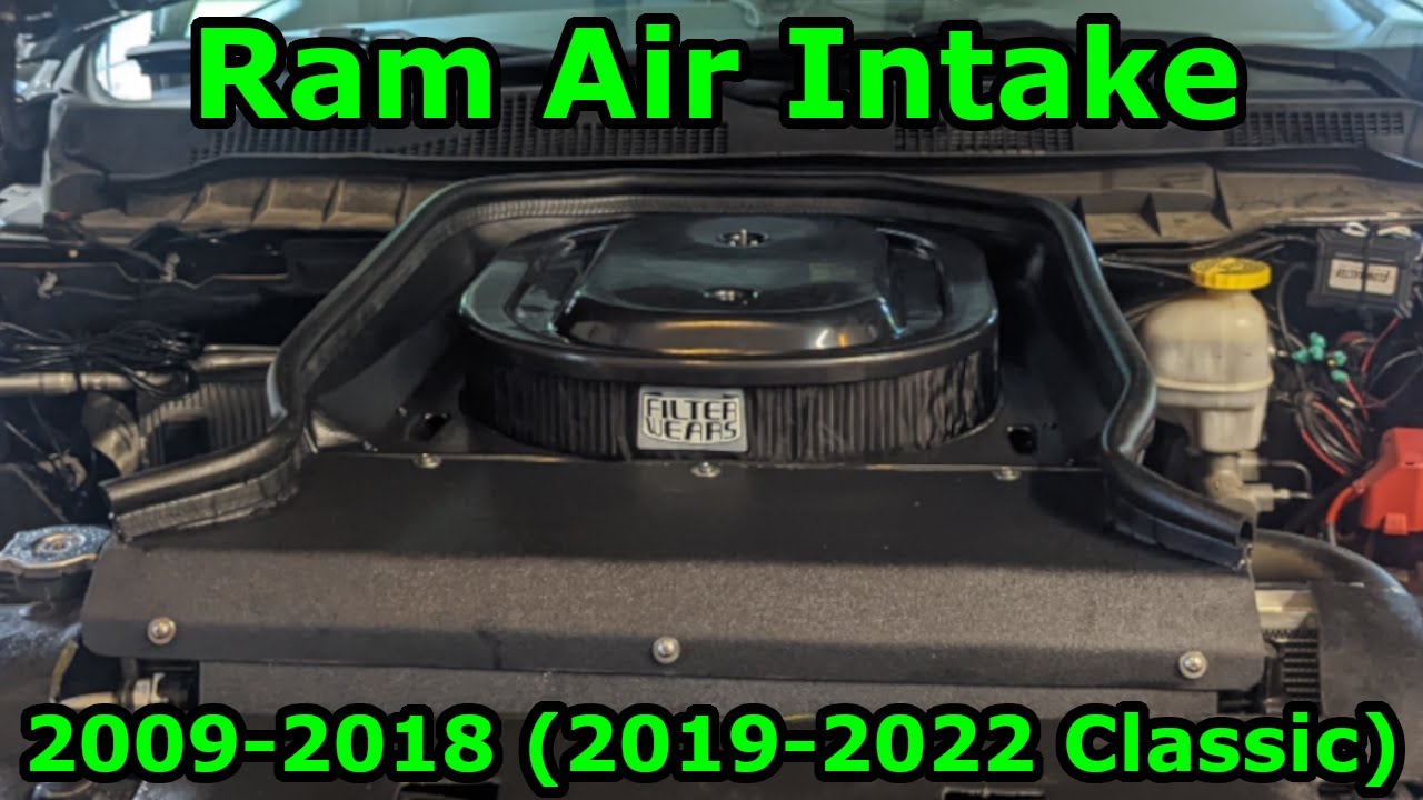 Установка впускного коллектора Ram Vararam Air Grabber | Холодный впуск | 2009-2018 (классика 201...