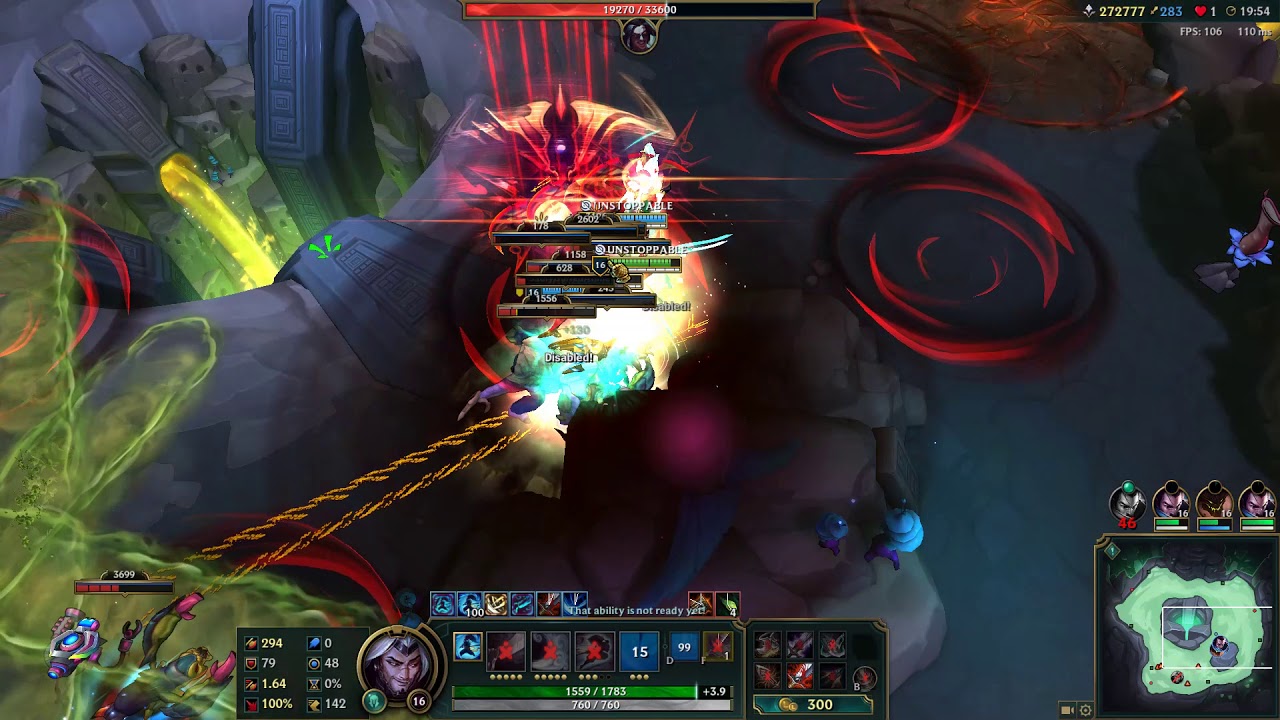 Kayn boss one shots whole team!