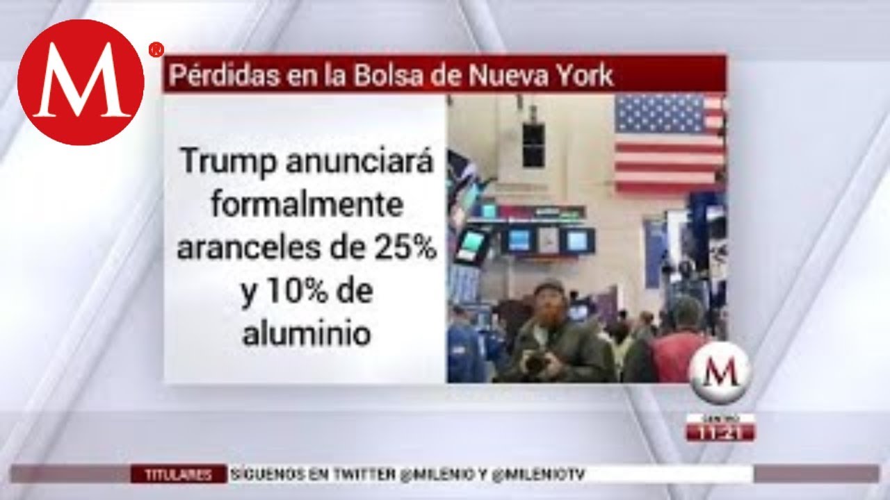 Bolsas del mundo caen por temores de guerra comercial