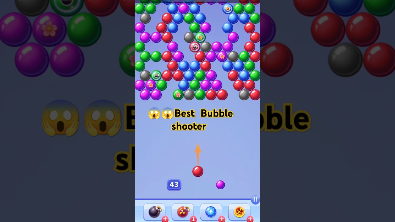Bubble shooter game #shorts