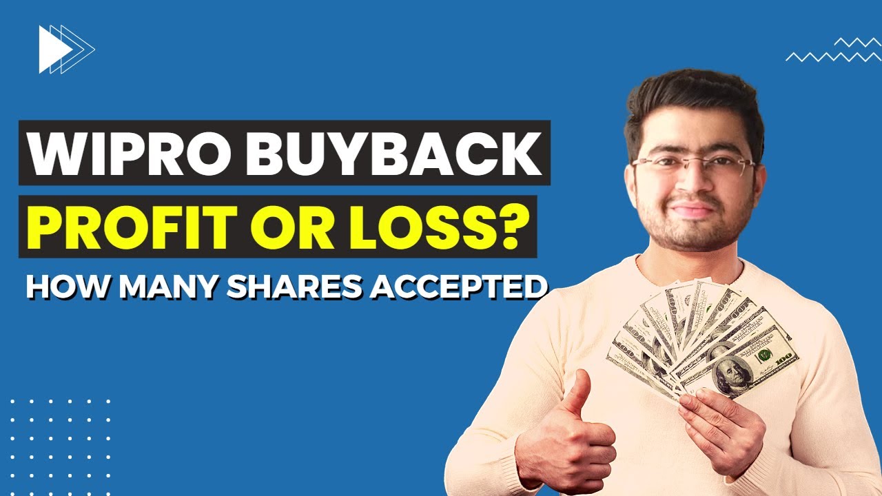 Wipro Buyback 2023 Profit or LOSS - Truth Revealed! YASH Tv