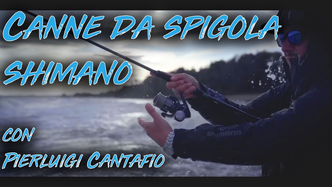 Pierluigi Cantafio e le canne da Spigola Shimano