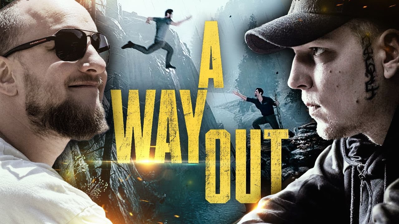DAS BESTE KOOP GAME EVER!?😧 mit Elotrix | A Way Out | SpontanaBlack