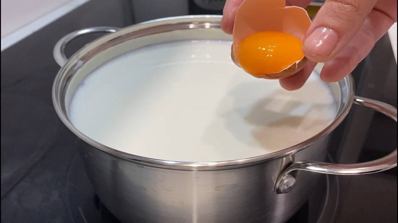 Положи яйцо в кипящее молоко – и ты больше никогда не купишь сыр! 🧀🔥