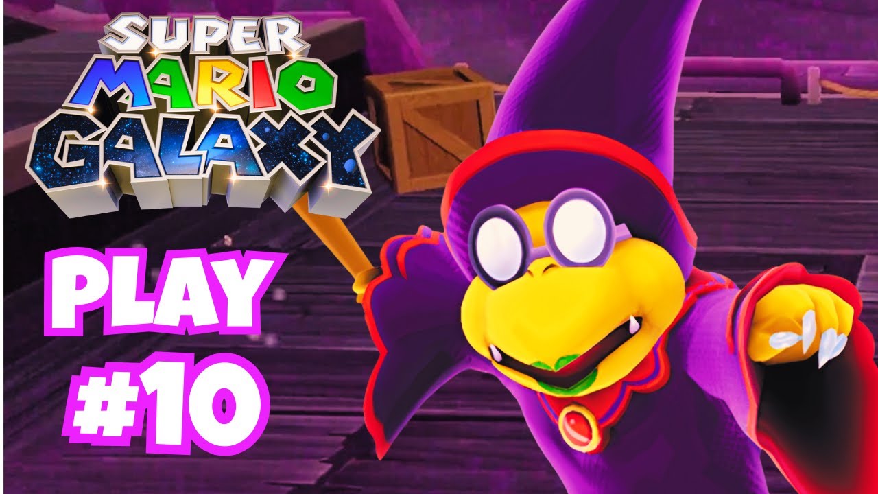 Super Mario Galaxy: Галактика Дредноут и Глубокая Темная Галактика (Часть 10) - Прохождение игры!...