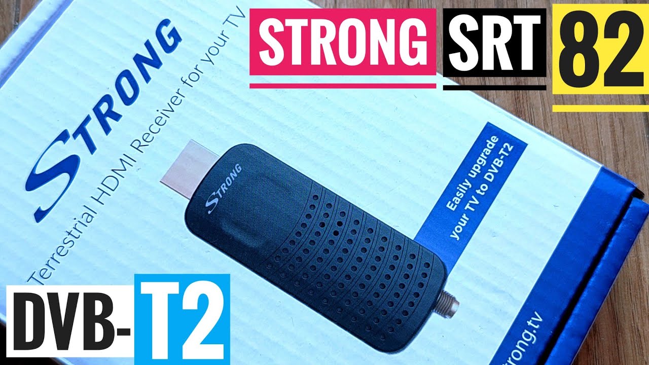 STRONG 💥 SRT 82 🔥 DVB-T2 Tuner 👍