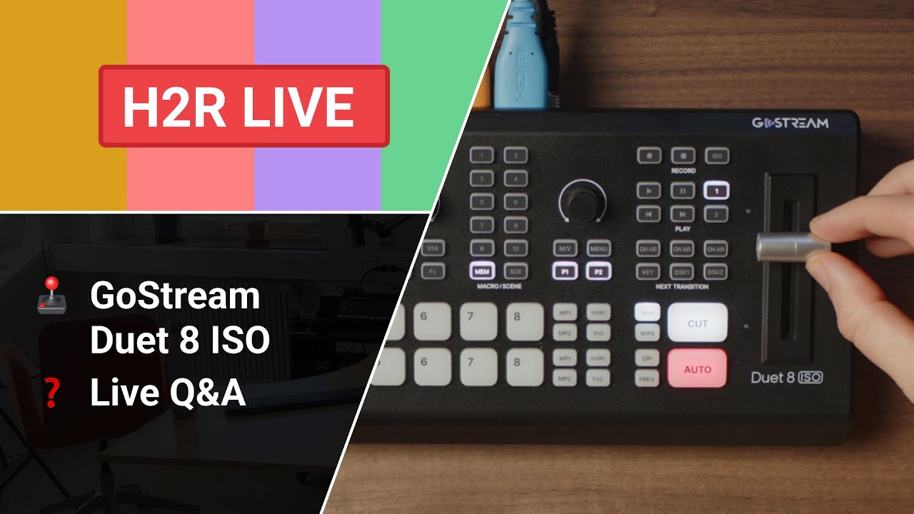 🔴 Live - GoStream Duet 8 ISO (Osee) // H2R Live