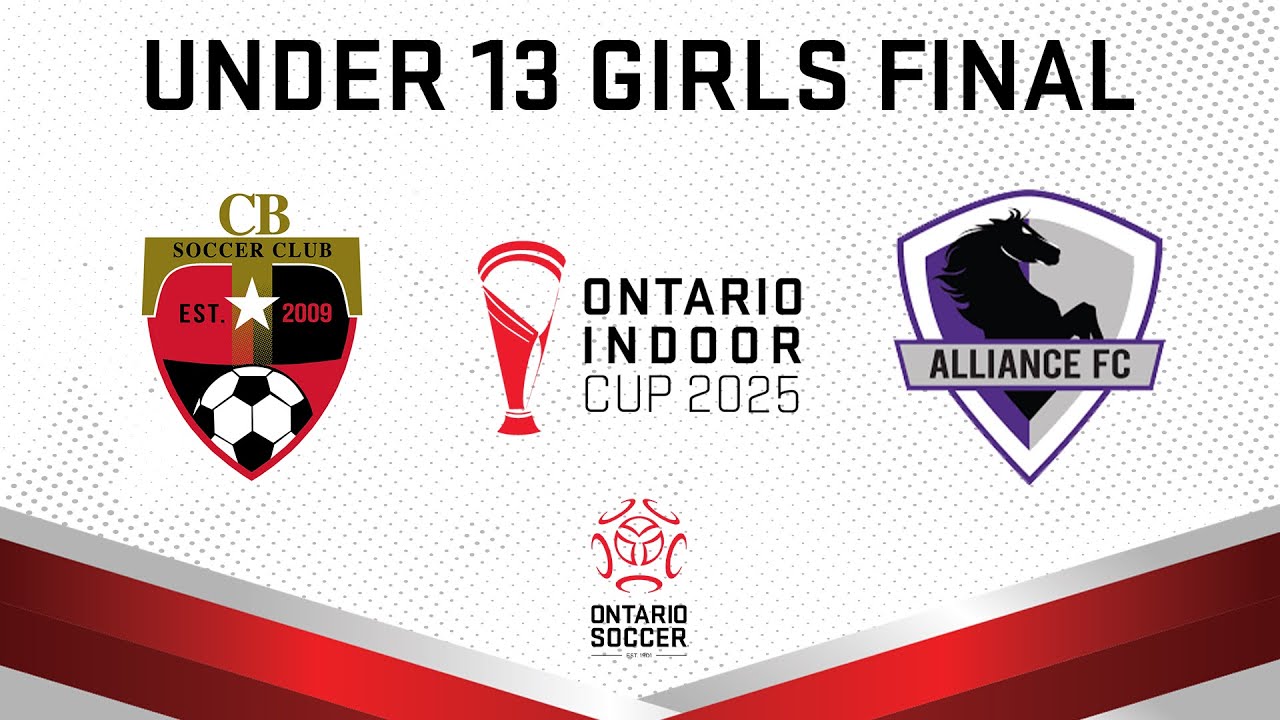U13 GIRLS FINALS - 2025 Ontario Indoor Cup Finals