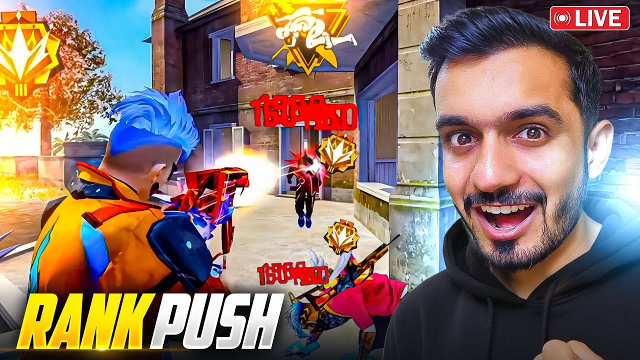 Rank Push For Top 100 | Current Rank Top 2500📱 Day 6 #freefirelive