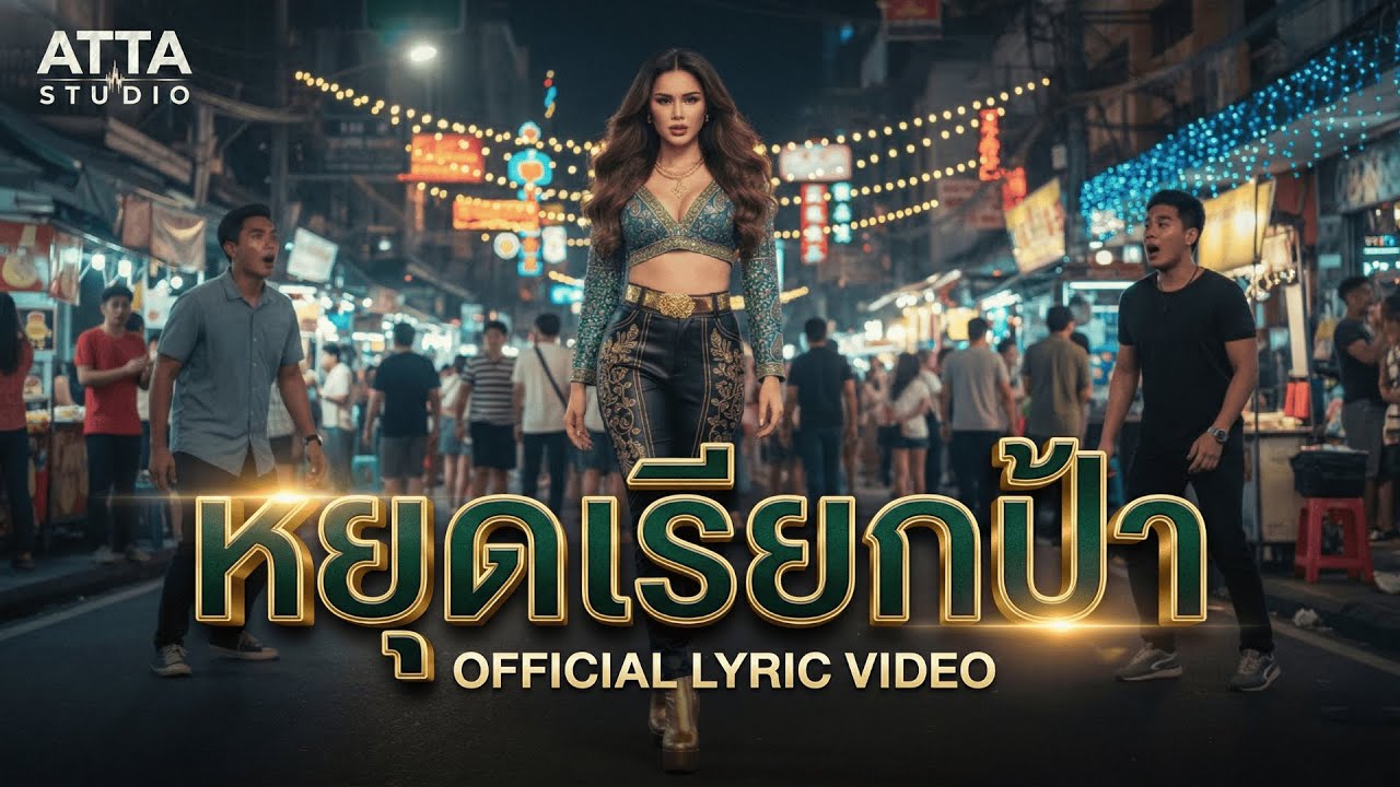 หยุดเรียกป้า - จ๊ะจ๋า (AI Artist) [Official Lyric Video] | ATTA STUDIO