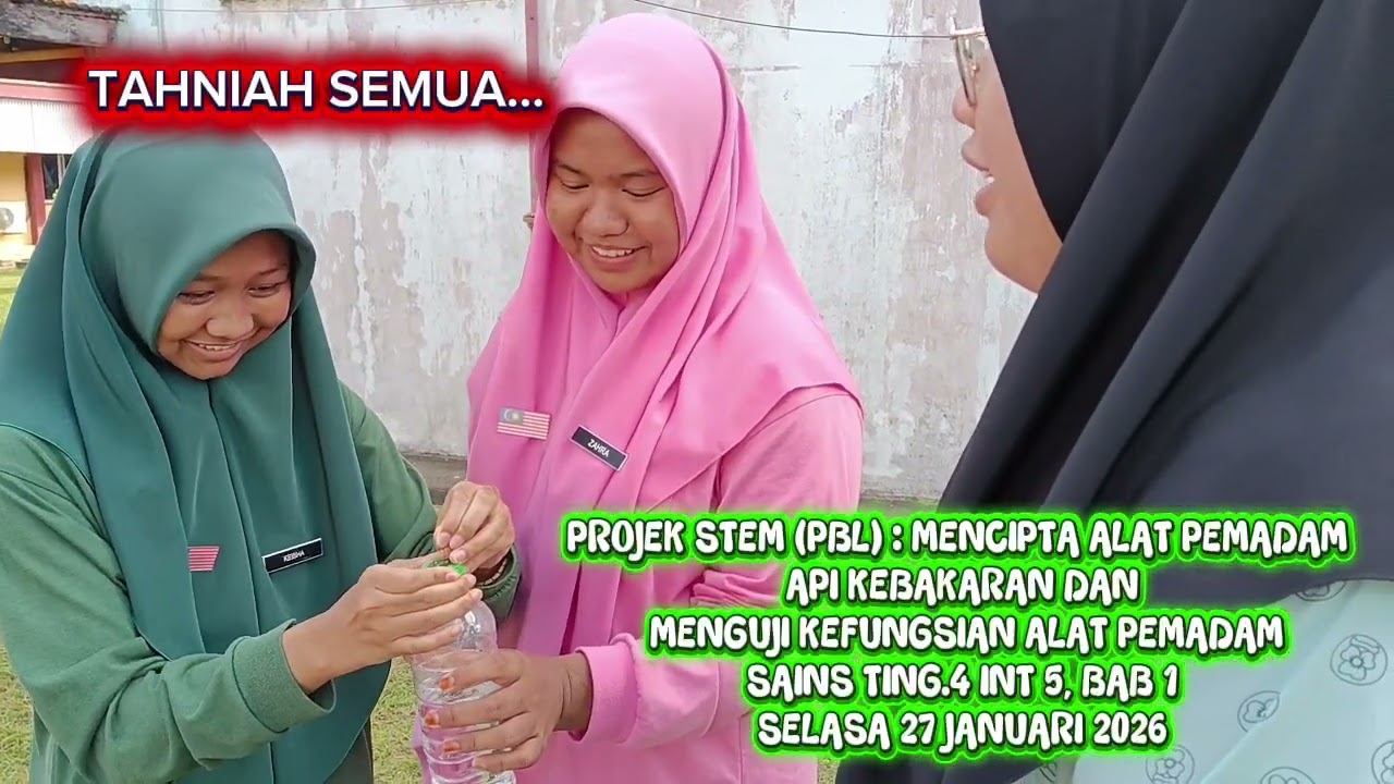 MENCIPTA ALAT PEMADAM API KEBAKARAN 