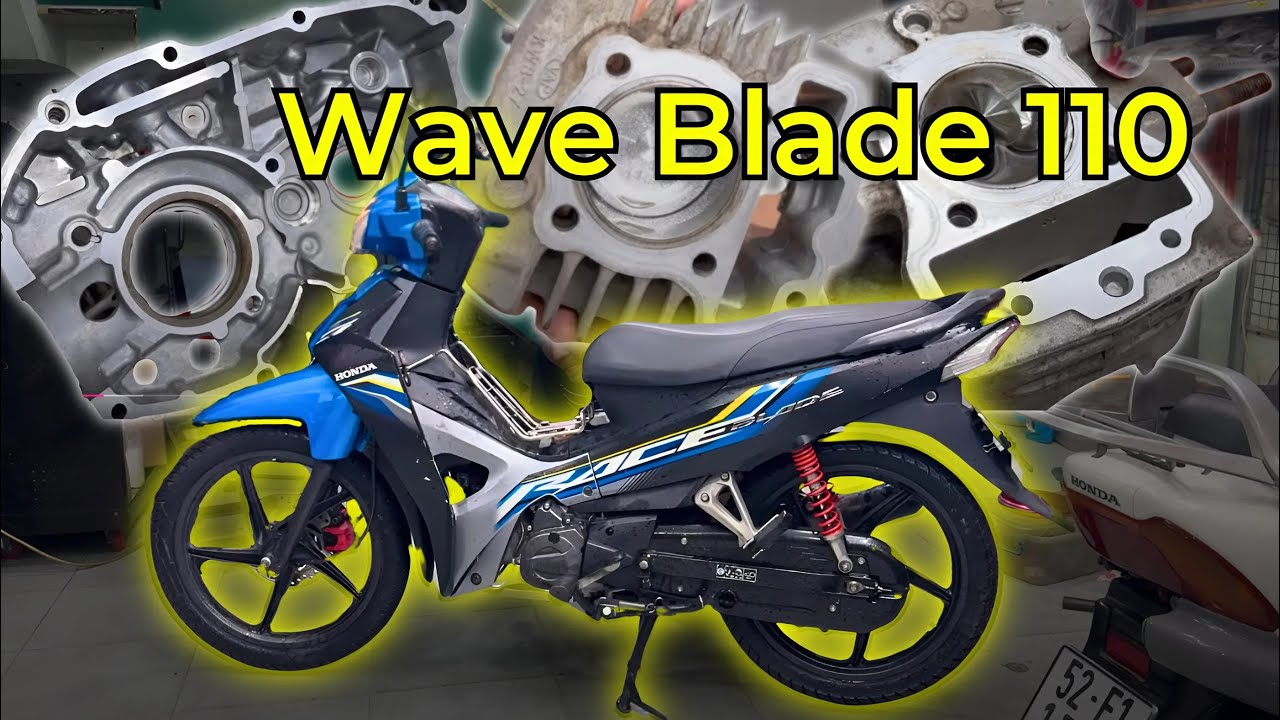 Xe Wave Blade 110 Chạy Grab: L&agrave;m M&aacute;y Fix Lỗi Chuồng Heo