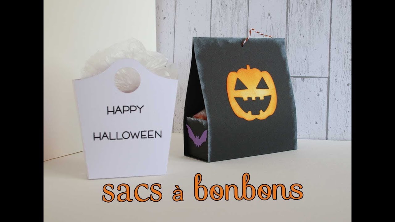 [ TUTO ] 🎃 sacs à bonbons HALLOWEEN 🍬
