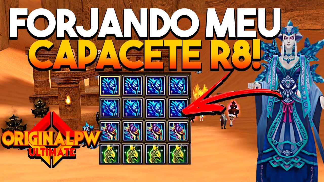CONSEGUI MEU ELMO R8 UP3! | ORIGINALPW ULTIMATE RATE BAIXA
